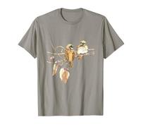 Watercolour T-Shirt Sparrow Drawing Bird Hoody Sparrows T-Shirt