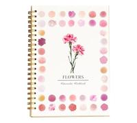 Watercolour Workbooks for Adults, Watercolour Workbook, 12 Color Water Colours Paint Set with Supplies Beginner Friendly Water Colour Paints Book Sets (Christmas)