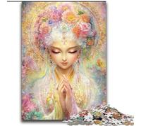 Watercolours Goddess Jigsaw Puzzles for Teenagers, Suitable for Ages 14 And Up Family Fun It Is Ideal As A Gift for The Whole Family (70x100cm)