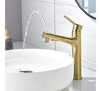 WaterCountertop Kitchen Faucet Copper Pull-Out Faucet Hot and Cold Washbasin Above Counter Basin Faucet Water on The Wash Head，Sd