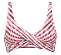 Watercult - Women's Seaside Splash Cross-Over Bikini Top - Bikini top size 40 - Cup: C, pink
