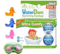 WaterDam Swimming Ear Plugs Great Waterproof Ultra Comfy Earplugs Prevent Swimmer's Ear