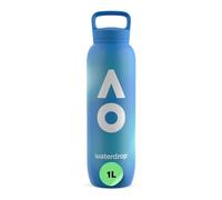 Waterdrop® Australian Open 2026 Stainless Steel Water Bottle 1L - Leakproof Insulated Flask, Keeps Cold 12 Hours & Hot 6 Hours, Ideal for Travel, Office, Gym, Home, BPA-Free