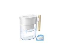 Waterdrop Chubby Water Filter Jug with 190 Days Filter, 3.5L, Reduces Fluoride, Chlorine and More, NSF Certified, BPA Free, White (Replacement F