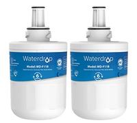 Waterdrop DA29-00003G Fridge Water Filter, Compatible with Samsung® Aqua Pure Plus DA29-00003G DA29-00003B DA97-06317A DA61-00159A HAFCU1/XAA HAFIN2/EXP APP100 WF289 (2)