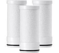 Waterdrop WD-FF-03A Replacement Filter, Water Filter Tap, Carbon Block Filter Replacement for WD-FC-01, WD-FC-06, Reduces Chlorine, Heavy Metals and Bad Taste, Lasts up to 9 Months (Pack of 3)