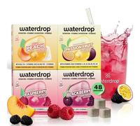 waterdrop® Fruit & Berry Mix - 48 hydration tablet - Flavoured water drinks | Sugar free water flavouring with vitamins in mix fruit flavours - 0 calorie syrup alternative, soft drinks and lemonade.
