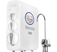 Waterdrop G3P600 Reverse Osmosis System, 600 GPD, 8000 Litres, Descaling System, RO System Under the Sink, Reduces TDS, 2:1 Pure for Drain, Intelligent LED Tap