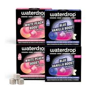 waterdrop® Limited Duo - Zero Sugar Energy Drink 48 Flavoured Water Tablets | Vegan, zero sugar energy drink cubes for still or fizzy water - Natural caffeine & vitamins for a fast flavoured water boost.
