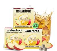 waterdrop® Microdrink Apple Multipack - 36 Water Flavouring Hydration Cubes - Sugar Free, Low Calorie Hydration Tablet in Apple Flavour - Flavoured Water Drink Cubes - Enriched with Vitamin C and B