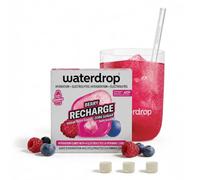 waterdrop® Microlyte Berry - Electrolytes Tablets for Hydration, 12 Water Flavouring Cubes with Magnesium & Calcium, Vegan Electrolytes Drinks, Sugar Free Hydration Tablets, Low Calorie Fitness Drink
