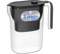 Waterdrop PT-05BL-L Water Filter Jug, 3 Months, 2.5L, NSF Certified, Black