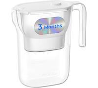 Waterdrop PT-05W-L Water Filter Jug, NSF Certified, 3 Months Filter, 2.5L | 5X Longer Filter Life, 200-Gallon Long-Life Filter Purifier, Reduces Lead, Fluoride, Chlorine and More, BPA Free, White