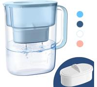 Waterdrop PT-07B Lucid Water Filter Jug, 3.5L, NSF 42 Certified, Reduces