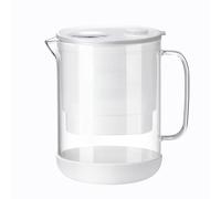 Waterdrop PT-72W Glass Water Filter Jug, 2.5L, 2-Month Filter, Less Plastic