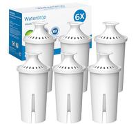 Waterdrop Water Filter Cartridge Replacement for Brita® Filters, Jugs (6)
