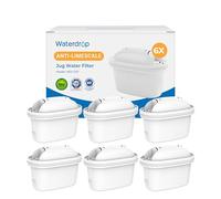 Waterdrop Water Filter Cartridges, Limescale Inhibition, Replacement for Brita Maxtra+ Plus, Maxtra Pro All-in-1, TÜV SÜD, NSF Certified (6)