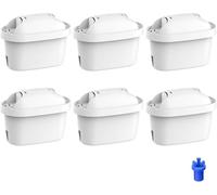 Waterdrop Water Filter Cartridges, Replacement for Brita® Maxtr 6 Pack