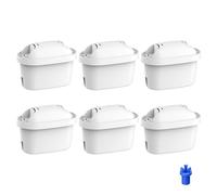 Waterdrop Water Filter Cartridges, Replacement for Brita® Maxtra+® Plus, Maxtra Pro® All-in-1, Compatible with Brita® Marella® Jug, Brita® Kettle, Reduce PFAS, PFOA/PFOS, TÜV SÜD, NSF Certified (6)