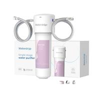 Waterdrop WD-BFU2, Water Filter for Bathroom for Face Care, Reduces Chlorine, Scale in Water, Reduces Skin Redness and Irritation, 4-Stage Filtration