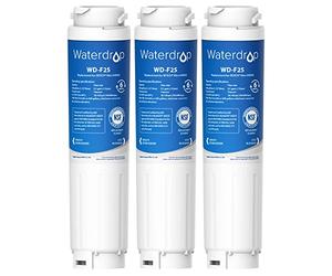 Waterdrop WD-F25 Fridge Water Filter, Replacement for Bosch® Fridge UltraClarity 644845, 740560 9000077104 (3 Pack)