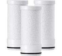 Waterdrop WD-FF-03A Replacement Filter, Water Filter Tap, Carbon Block Filter Replacement for WD-FC-01, WD-FC-06, Reduces Chlorine, Heavy Metals and