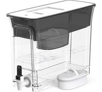 Waterdrop WFD-04L Water Filter Dispenser, 8.2L, 200 Gallon, Smart Indicator | NSF Certified, Reduces Chlorine, PFOA/PFOS and More, Fridge-Fitting Dispenser for Families and Offices, BPA Free, Black