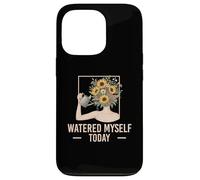 Watered Myself Today Self Love Affirmation Gardener Case for iPhone 13 Pro