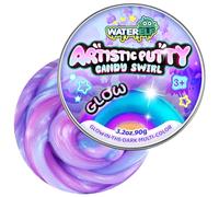 Waterelf Candy Swirl Putty - Non-Toxic Sensory Putty, Glow in The Dark Multi-Color, Creative Toy for Kids Adults Boys Girls, Stress Relief, Non-Sticky Therapy Toys - P005