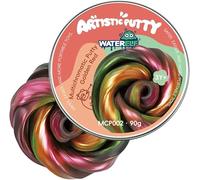 WATERELF Multichromatic Illusion Putty 90g - Colour-Shifting Sensory Putty, Non-Toxic Fidget Toy, Never Dries Out, Non-Sticky Stress Relief Therapy Putty for Kids & Adults - Golden Red (MCP002)
