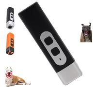 Wateresty Anti Bark, Dog Bark Deterrent Devices, 2025 New Portable Bark Shield for Dogs, Ultrasonic Anti Barking Device with Double Flashlight and 3 Frequency Modes (Black,1PCS)