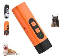 Wateresty Anti Bark, Dog Bark Deterrent Devices, 2025 New Portable Bark Shield for Dogs, Ultrasonic Anti Barking Device with Double Flashlight and 3 Frequency Modes (Orange,1PCS)