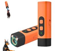 Wateresty Anti Bark, Wateresty Ultrasonic Dog Deterrent, Humane & Effective Dog Repeller, Correct Dog's Bad Behavior, Double Lights Flashing, Three Speed Frequency Conversion, 800mah (Orange)