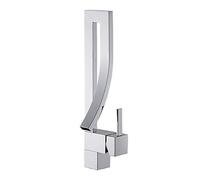 Waterfall Basin Faucet Kitchen Laundry Basin Door Frame Swivel Faucet, Electroplating