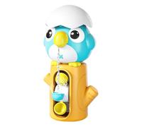Waterfall Bath Toy, Suction Cup Bathtub Water Game for Kids, Rotating Tub Play Toys for Swimming Pool Hotel Apartment Travel Vacation Use, Fun Interactive Water Plays During Bath Time 4.14x3.35x7.49in