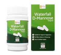 Waterfall D-Mannose Caplets (Easy to Swallow Tablets & Alternative to D-Mannose Capsules) 500mg - Value Pack | SC Nutra - 180 Count