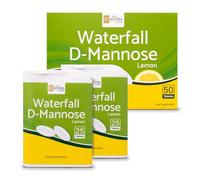 Waterfall D-Mannose with Lemon | Birch D-Mannose blended with natural lemon juice | Natural Vitamin C content | 50 x 1000mg Chewables