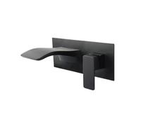 Waterfall Faucet Hot & Cold Bathroom Basin Tap Modern Design Stylish Washbasin Fixture for Luxury Home Decor