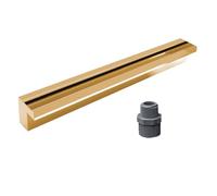 Waterfall Garden Decor & Pool Spillway Kit - Adjuble Flow Fountain Spitter for Outdoor Water Features, 50" d Waterfall, Perfect for Lacaping & Backyard Oasis