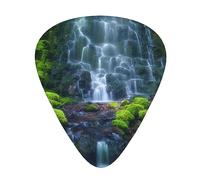 Waterfall Green Guitar Paddle 12 Pack Guitar Pickup Suitable For Playing Acoustic Guitars, Electric Guitars, Etc.