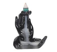 Waterfall Incense Burner Incense Waterfall Burner Backflow Incense Holder Ceramic Incense Burner Holder for Office Desk Ornament Hand