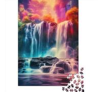 Waterfall Puzzle Jigsaws 1000 Pieces for Adults Wooden Puzzle for Adults And Teenager Jigsaw Puzzles for Adult 1000pcs (75x50cm)