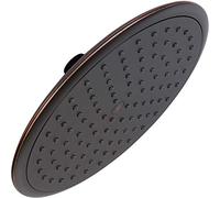 Waterfall Showerhead - 9 Inch Large Overhead Rain Shower Head - High Flow Best with Extension Arm, 1.8 GPM - Oil-Rubbed Bronze & California Certified