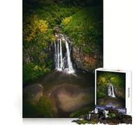 Waterfall Spectacle Teenagers 1000 Piece Jigsaw Puzzle Focus Training Leisure Activity Tight Join Thoughtful Gift (50x75cm)