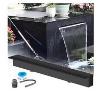 Waterfall Spillway Fountain.42 Outdoor Pool Fountain & Pond Waterfall - Stylish Garden Decor, Flush Mount Sprayer for Patios, Yards & Pools - Relaxing Water Feature for Backyard Serenity，（4