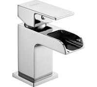 Waterfall Taps Cloakroom Basin Mixer, Colour Chrome, Finish Polished, 1 in Pack.
