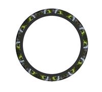 Waterfall Views Car Steering Wheel Cover - Automotive Accessories for All Kinds of Cars, Hard-Wearing Protective Cover with Non-Slip Lining.