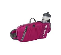 Waterfly Bum Bag Waist Packs: Fanny Pack with Water Bottle Holder Running Pouch Ultra Light Runner Belt for Hiking Camping Climbing Travel Cycling and Dog Walking, Rose Red