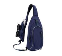 Waterfly Crossbody Sling Shoulder Bag: Small Chest Bag Crossover Daily Lightweight Cross Body Bag Hiking Daypack for Men Women