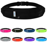 Waterfly Running Belt Bum Bag: Runner Marathon Jogging Waist Pack Sport Workout